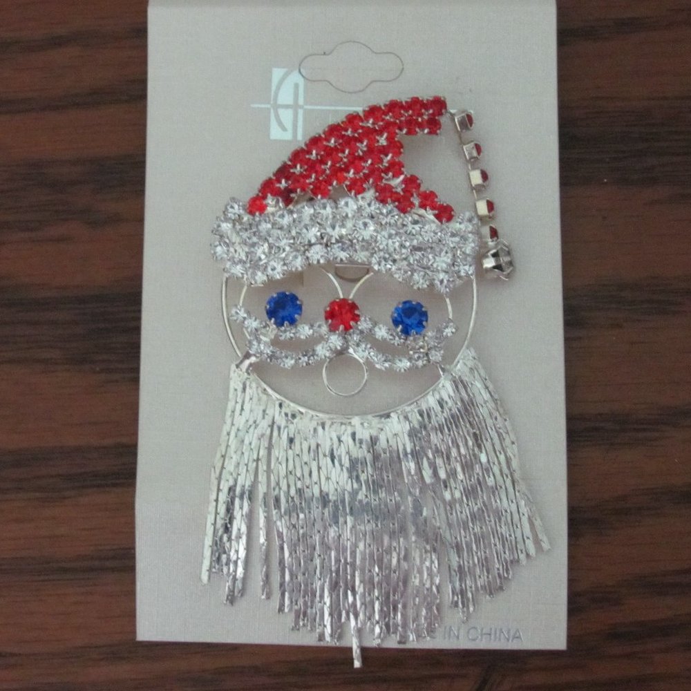 Christina Collection Santa Pin